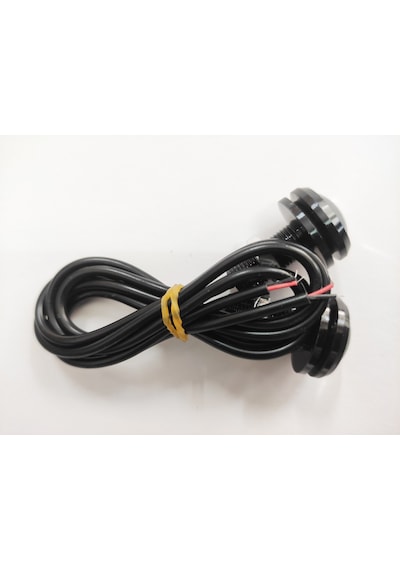 Replax Kartal Göz Turuncu 12v Ayna Altı Led Lamba 22 Mm 2 Li Cob
