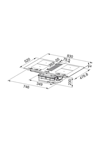 Franke Fmy 8391 R HI Davlumbaz Entegreli Ocak