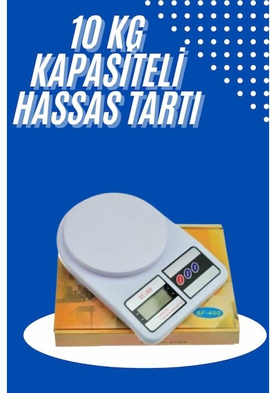 Yeni Nesil Taşınabilir Dijital Hassas Mutfak Tartısı Mutfak Terazisi Hassas Ölçüm 10 Kg Sarı