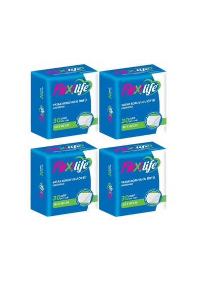 Flexi Life Hasta Alt Açma Yatak Koruyucu Örtü 60 90cm Klasik 120 A