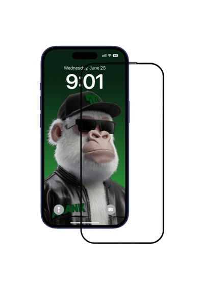 Anank Apple İphone 16 Pro Max 2.5d 10x Güçlendirilmiş Corning Cam Ekran Koruyucu