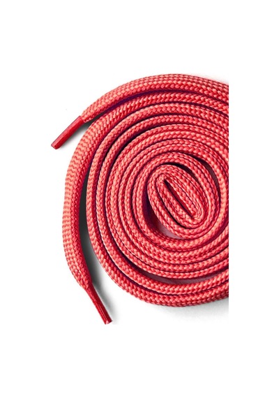 Hapshoe Kırmızı 1 Cm Kalınlığında 1 Çift Yassı Spor Ayakkabı Bağcığı