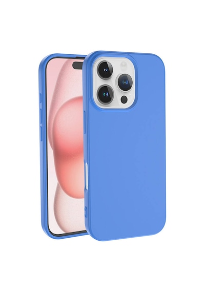 Apple iPhone 16 Pro Max Uyumlu Kılıf Zore Lsr Lansman Kapak-mavi Mavi