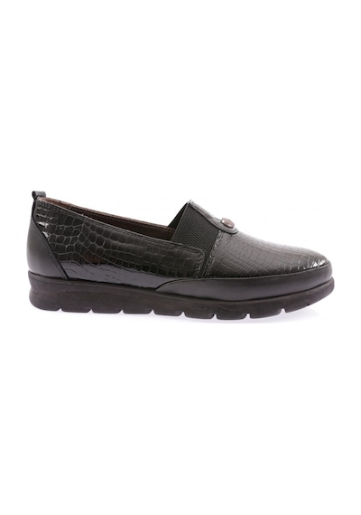 Dgn 742-23y Kadin Lastik Detayli Comfort Ayakkabi 742-692-R8973 Siyah