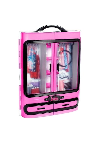 Barbie'nin Muhteşem Dolabı Pembe Dmt57 Barbie Gardrop