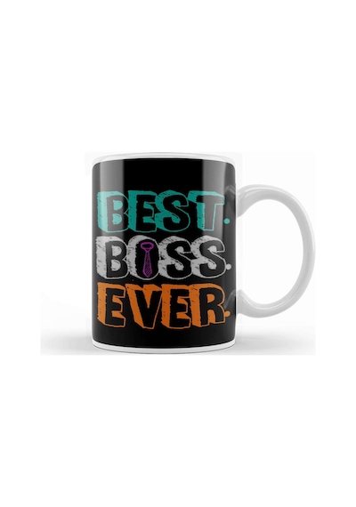 Best Boss Ever Kupa Bardak Porselen Karışık