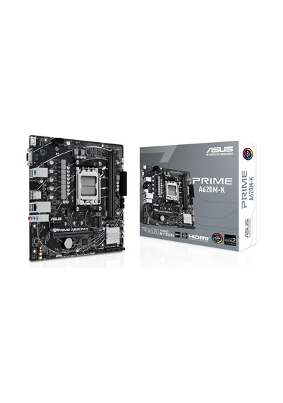 Prime A620m-k Amd A620 Am5 Soket Ddr5 6400 Oc Mhz Matx Anakart