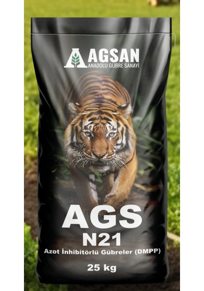 Çim Gübresi - Akıllı Şeker N21 Azot İnhibitörlü Gübre Dmpp 25 Kg
