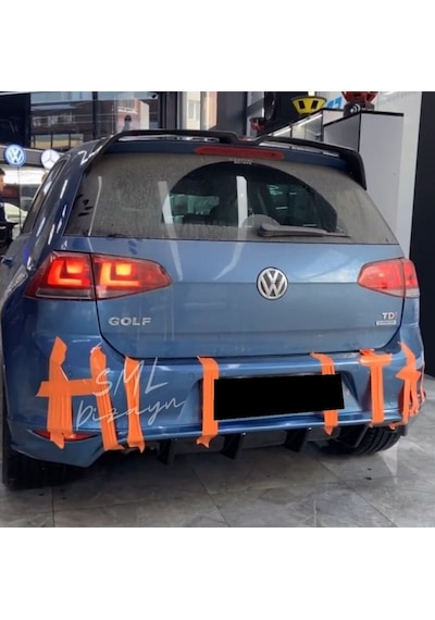 Volkswagen Golf 7 Oettinger Arka Ek Arka-tampon-ek Plastik