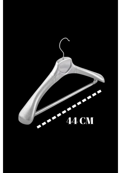 Ceket Askısı 44 Cm Kaplama Plastik Bluz Elbise Kıyafet Askısı Ev Tipi 10 Adet Diğer