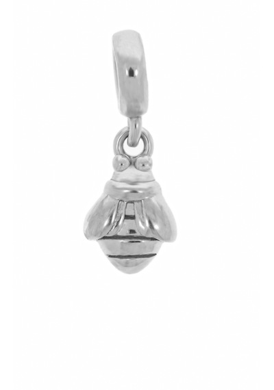 Kadın Böcek Model Mini Gümüş Charm