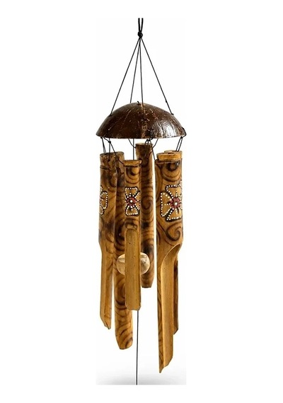 Ers- Coconat Bambu Rüzgar Çanı 50 Cm No:1038