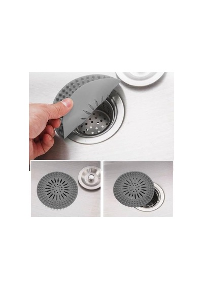 Yuvarlak Silikon Süzgeçli Lavabo Tıpası Mıt1068