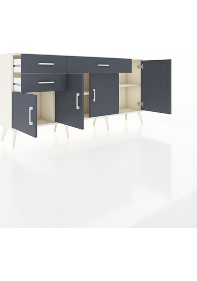 Arges Konsol 3 Raflı 3 Çekmeceli 4 Kapaklı 176x30x83 Aytaşı-antrasit/antrasit Antrasit/antrasit Arges Konsol 3 Raflı 3 Çekmeceli 4 Kapaklı 176x30x83 Aytaşı-antrasit/antrasit Antrasit/antrasit