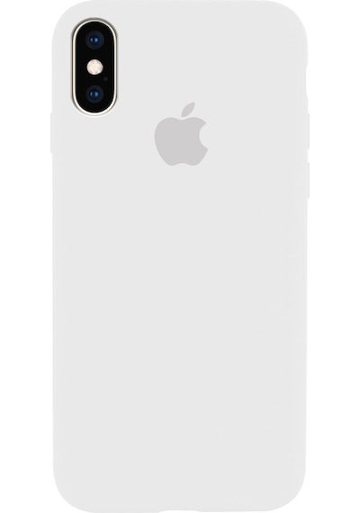 Apple  Uyumlu  iPhone X Ve Xs Logolu İçi Kadife Silikon Lansman Kılıf 10 Renk