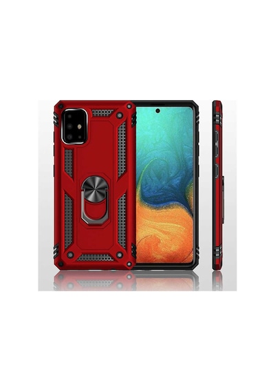 Samsung Galaxy Uyumlu A71 Kilif Zirhli Standli Miknatisli Tank Kapak 404356472