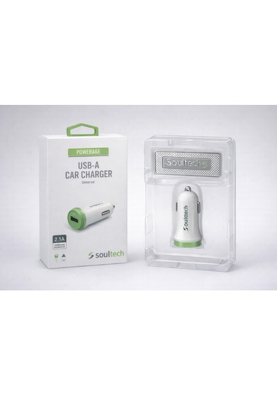 Soultech Powerage Usb-a Oto Şarj Cihazı 2.1a Universal Araç Şarj Adaptörü