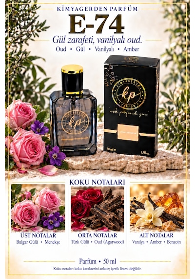 KP E-74 Erkek Parfüm EDP 50 ML
