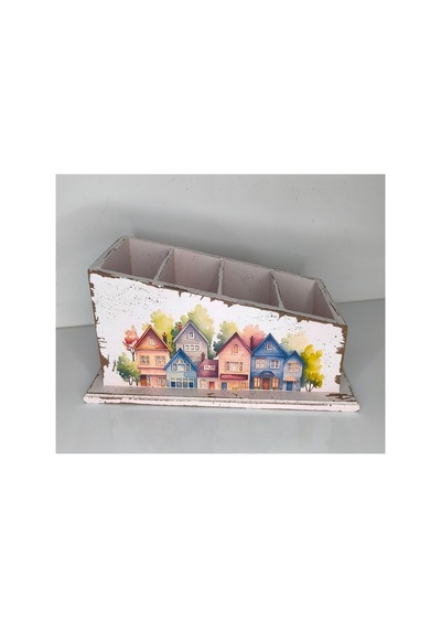 Kumandalık Düzenleyici 25cm 13cm 13cm Orta Sehpa Dekoru Ev Dekorasyon Ürünleri Pembe - 909307127