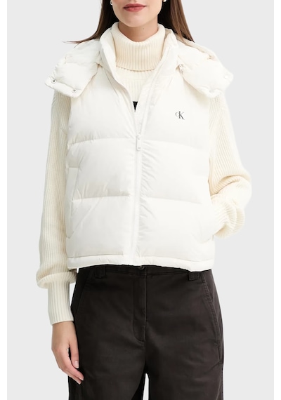 Calvin Klein Bayan Yelek Lv047d500g Vdv Beyaz Beyaz