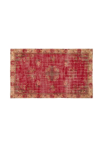El Dokuması Vintage Yün-pamuk Naturel Halı 17490 159 X 266 Cm Çok Renkli