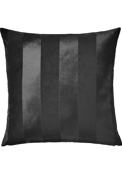 Minder-Kırlent Kılıfı 50x50 cm Gri Renk Fermuarlı Kılıfı Pamuk Ev Dekorasyonu
