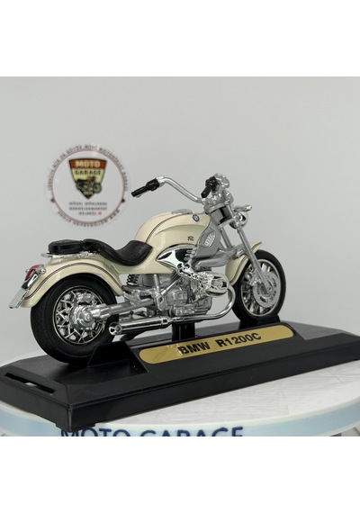 Bmw R1200c Cruiser 1:18 Ölçek Lisanslı Diecast Maket