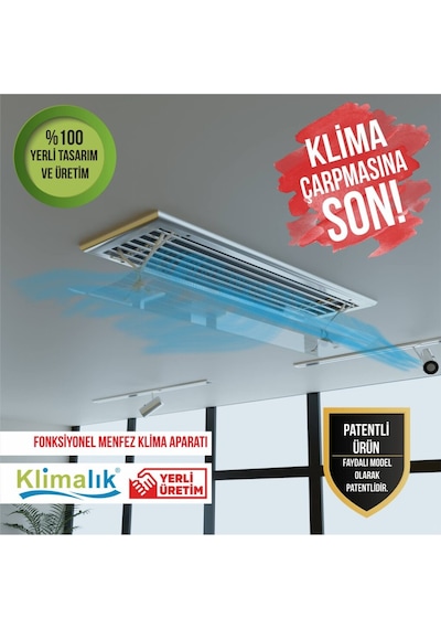 Lineer menfez klima aparatı