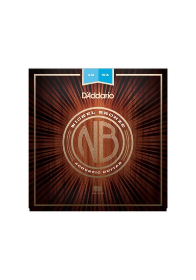 Daddarıo Nb1253 Akustik Gitar Tel Seti, Nıckel Bronze, Regular Lıght