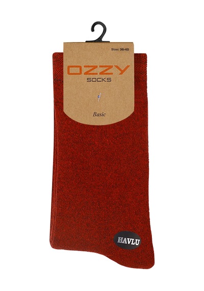Ozzy Socks 8 Çift Kadın Havlu Soket Çorap Kışlık Dayanıklı Topuk Ve Burun-36 - 40 Çok Renkli