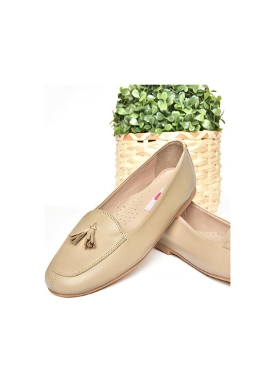 Fox Shoes R667001203 Ten Hakiki Deri Babet Ten
