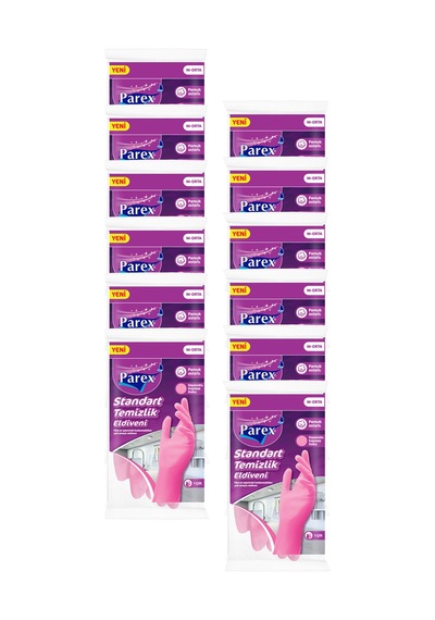 Standart Eldiven Orta Boy 12 Paket 1 Koli