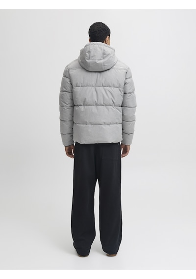 Jack & Jones Jack Jones Ön Cepli Kapüşonu Çıkabilir Erkek Mont 12279687 Gri