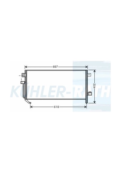 Subaru Forester 02-08 Delphi Klima Radyatörü Fr 73210sa000 Delphi