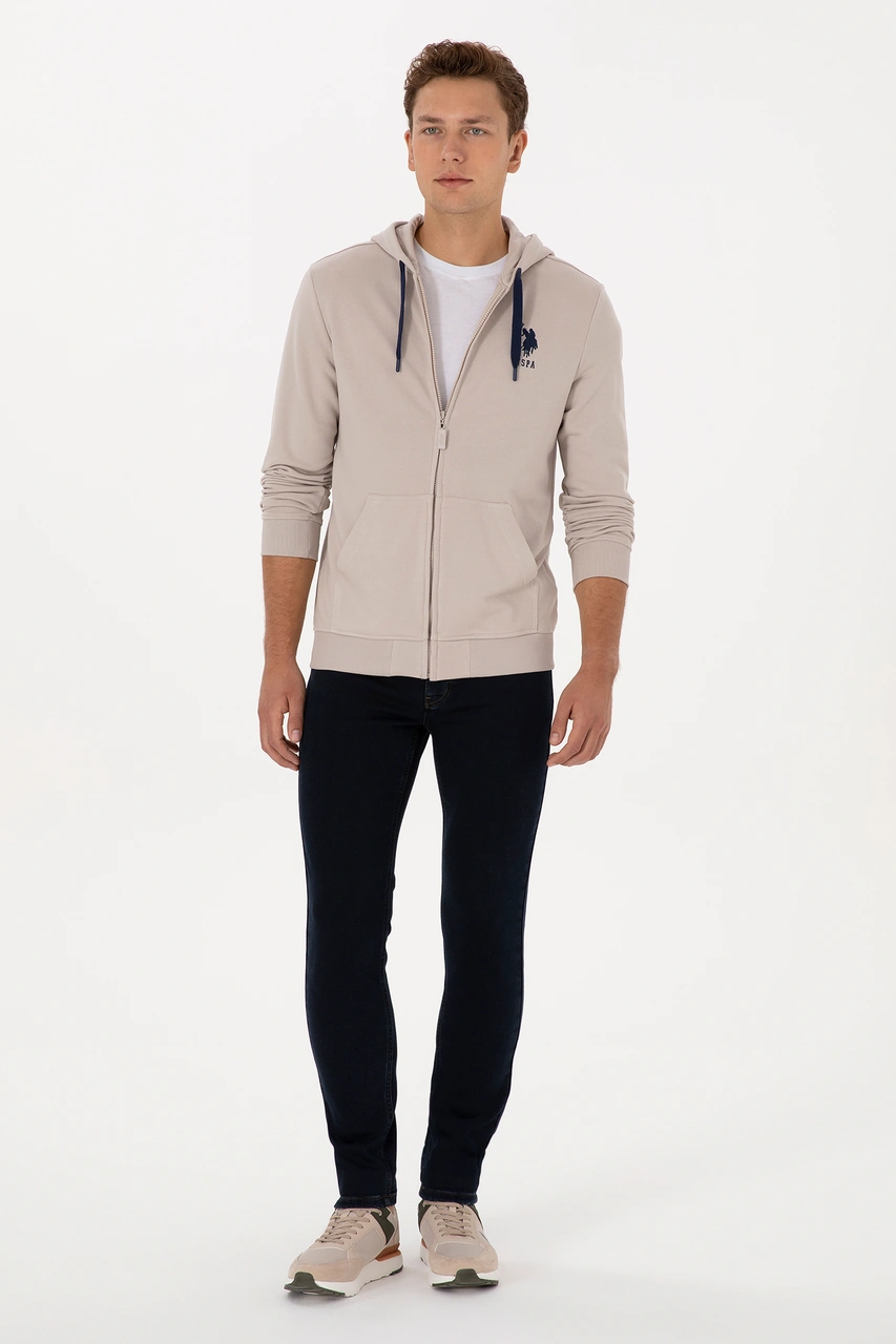 U.s. Polo Assn. Erkek Taş Hırka Örme 50307765-vr049 Tas