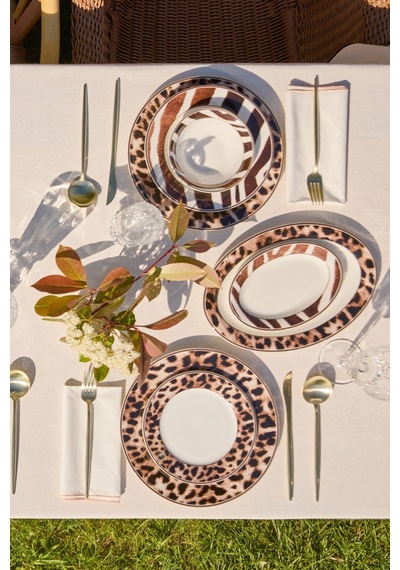 Karaca  Elegance Bone Grove 56 Parça 12 Kişilik Yemek Takımı