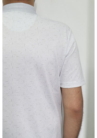 Santa Dmctekstil Erkek Desenli Klasik Kesim Rahat Kalıp Tek Cepli Polo Yaka Düğmeli T-shirt Taş Santa Dmctekstil Erkek Desenli Klasik Kesim Rahat Kalıp Tek Cepli Polo Yaka Düğmeli T-shirt Taş
