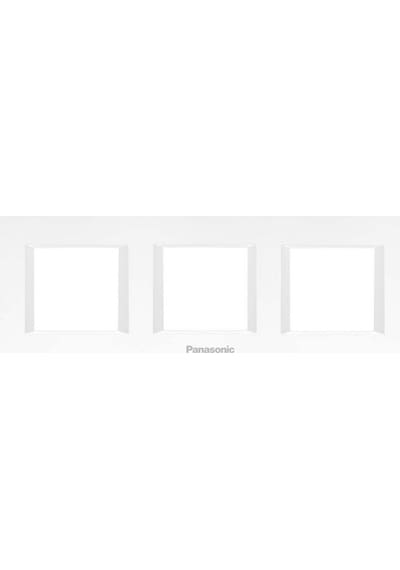 Viko Panasonic Thea 3x2m Optima Serisi Opak Beyaz Renk Çerçeve - Wvtf08491wh-tr