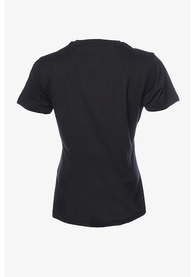 Hummel Hmlt-te Elemental Logo Cotton Tee Kadın Siyah T-shirt 912016-2001 Siyah