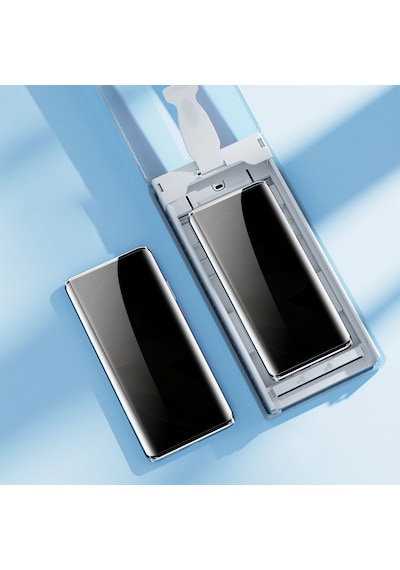 Nourthkiingdom Galaxy S24 Ultra Uyumlu Kolay Uygulama Aparatlı Privacy Easy Body Hayalet Ek