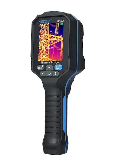 Vkemall Noyafa Nf-524 Kızılötesi Termal Görüntüleme Cihazı 120 90 Elde Taşınabilir Test Siyah