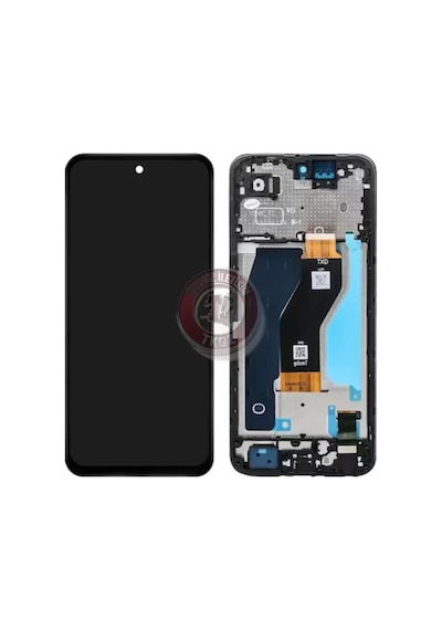 Tkgz - Tecno Spark 40c Uyumlu Servicepack Lcd Ekran Dokunmatik Full Çıtalı