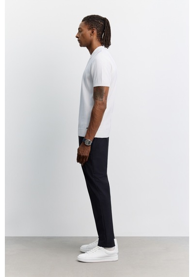 Avva Erkek Siyah Polo Yaka Fermuarlı Kolay Ütülenen Kırışmaz Regular Fit Triko T-shirt A62y5007 Ekru Avva Erkek Siyah Polo Yaka Fermuarlı Kolay Ütülenen Kırışmaz Regular Fit Triko T-shirt A62y5007 Ekru