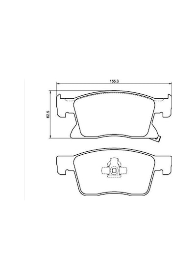 Opel Astra Ön Fren Balata 2015-2019 13478301 Lp3237 1.6 Cdtı
