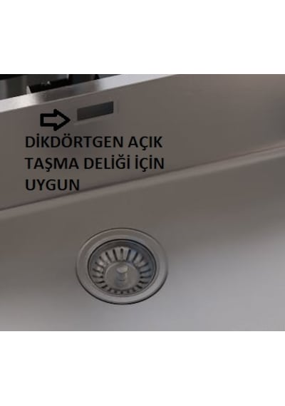Teka Be Linea Ukinox Me Modellerine Uygun 1 Göz Evye Sifon Takımı