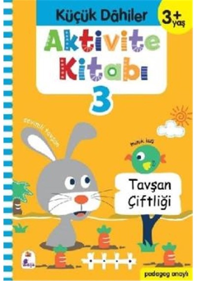 Aktivite Kitabı 3 - Küçük Dahiler 3+yaş: Pedagog Onaylı Sku: Zeusstk9449c26258