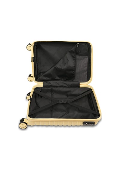 Ground Line Style 3'lü Set Valiz 10663 Sarı