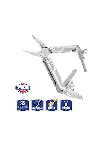 Workpro Wp382002 15 In 1 Çok Fonksiyonlu Profesyonel Pense Seti + Taşıma Kılıfı