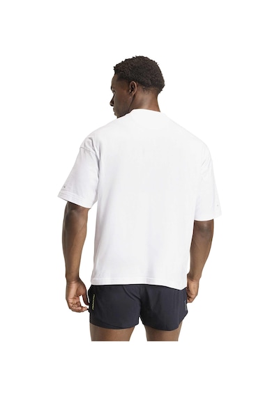 Adidas Adi365 Cheering Unisex Beyaz Koşu T-shirt Ka0325 Beyaz