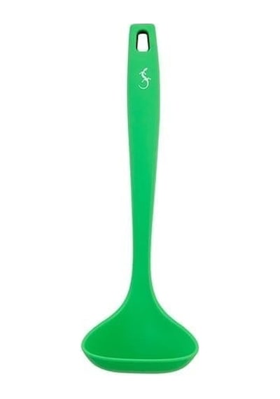 Lurch - Platin Silikon Sos Kepçesi 28 Cm - Yeşil - Yanmaz, Yapışmaz, Bükülmez, Çizmez, Tat Ve Koku Bırakmaz - 240095